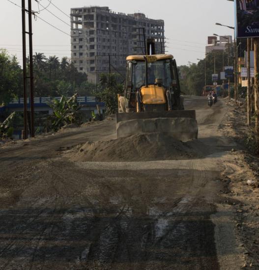 chantiers de déconstruction de routes